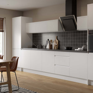 J-Pull Handle less Cabinets