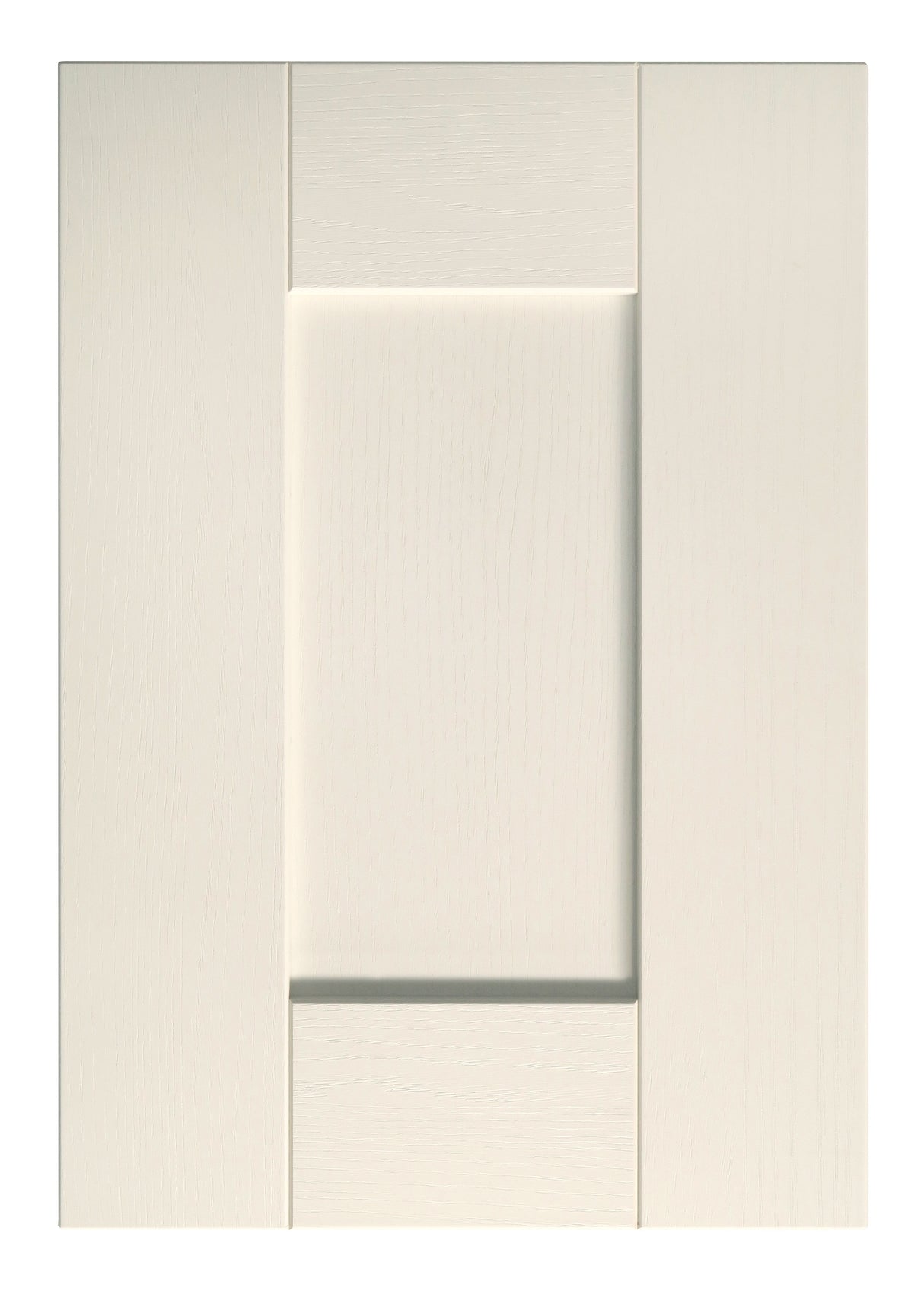 Buckingham Wood Grain Shaker Mussel- Replacement Kitchen Door/Drawer Front (283mm High)
