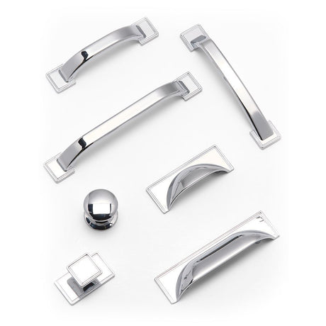 WINDSOR Latch Handle Kitchen/Bedroom Door Handle Chrome