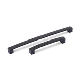 Block Bar D Handle Kitchen/Bedroom Door Handle Matt Black