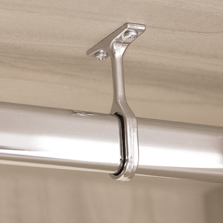 Oval Centre Support, To Suit HR01 & HR02, Chrome