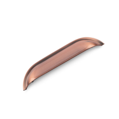 WINDSOR Shell Handle Kitchen/Bedroom Door Handle Antique Copper
