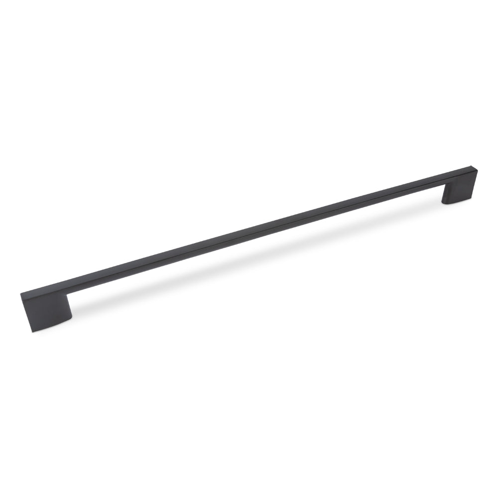 SLIM SQUARE D Handle Kitchen/Bedroom Door Handle Matt Black