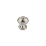 Camden Oval Knob Kitchen/Bedroom Door Handle Brushed Nickel