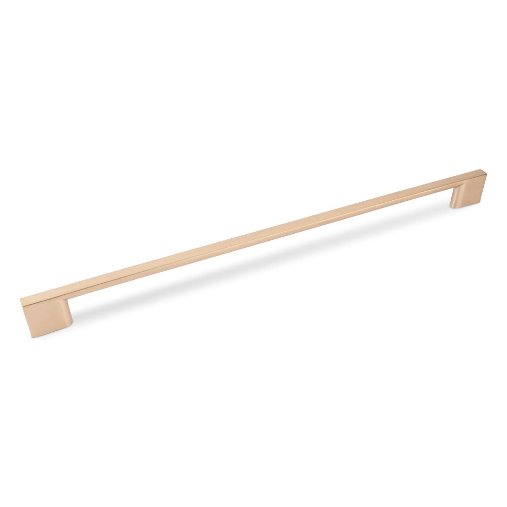 SLIM SQUARE D Handle Kitchen/Bedroom Door Handle Champagne Gold