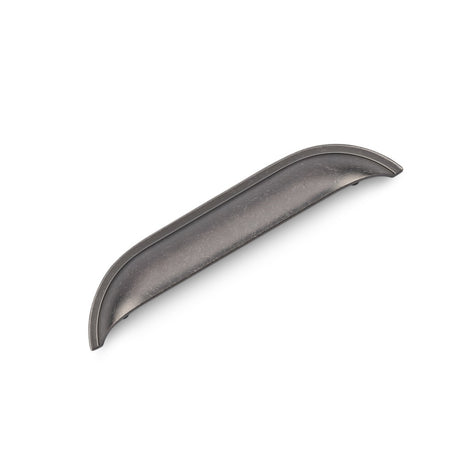 WINDSOR Shell Handle Kitchen/Bedroom Door Handle Pewter