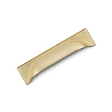 WINDSOR Cup Handle Kitchen/Bedroom Door Handle Satin Brass