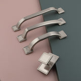 WINDSOR Latch Handle Kitchen/Bedroom Door Handle Brushed Nickel