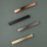 Block Bar D Handle Kitchen/Bedroom Door Handle Matt Black
