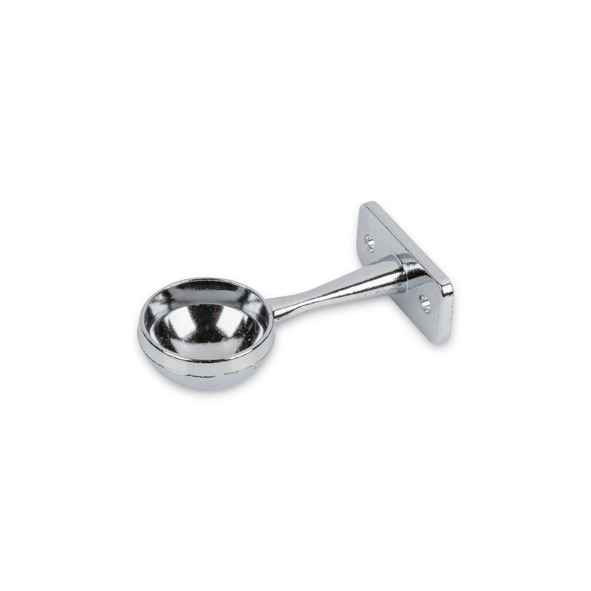 Round Ball End Support, Under Mounted, To Suit HR05 & HR06, Chrome