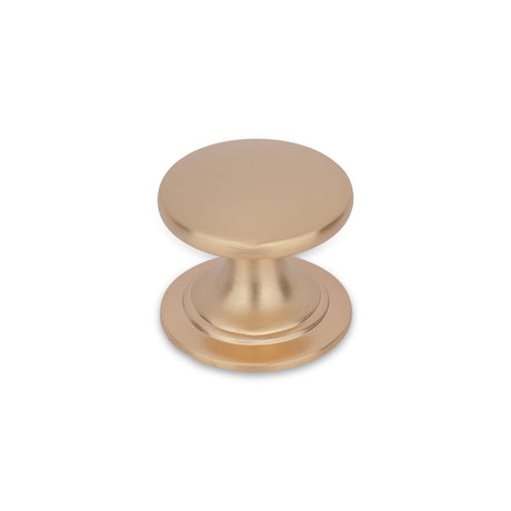 WINDSOR Round Knob Handle Kitchen/Bedroom Door Handle Champagne Gold