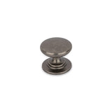 WINDSOR Round Knob Handle Kitchen/Bedroom Door Handle Pewter