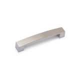 Block Bar D Handle Kitchen/Bedroom Door Handle Brushed Nickel