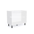 1000mm Kitchen Drawer Cabinet  White