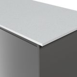 Aria F5212 Ice Quarstone - Riverwash Texture White Core