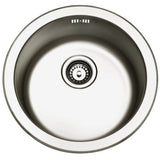 Astini Supra 1.0 Bowl Brushed Stainless Steel Kitchen Sink & Waste AS5218