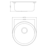 Astini Supra 1.0 Bowl Brushed Stainless Steel Kitchen Sink & Waste AS5218