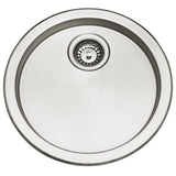 Astini Supra 1.0 Bowl Brushed Stainless Steel Kitchen Sink Drainer & Waste AS5228/SUPRA