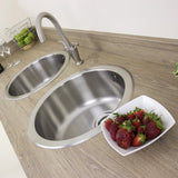 Astini Supra 2.0 Bowl Brushed Stainless Steel Kitchen Sink & Waste