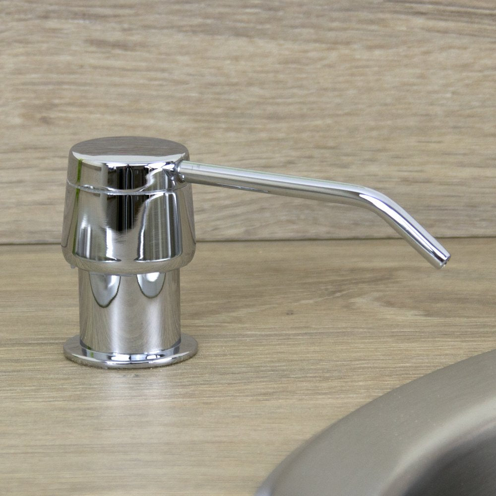 Astini Polished Chrome 270ml Integrated Kitchen Sink Soap Dispenser 201/CH