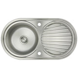 Astini Zerox 1.0 Bowl Brushed Stainless Steel Kitchen Sink & Tap