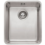 Astini Serena 1.5 Bowl Stainless Steel Undermount Kitchen Sink & Waste 4020+4034