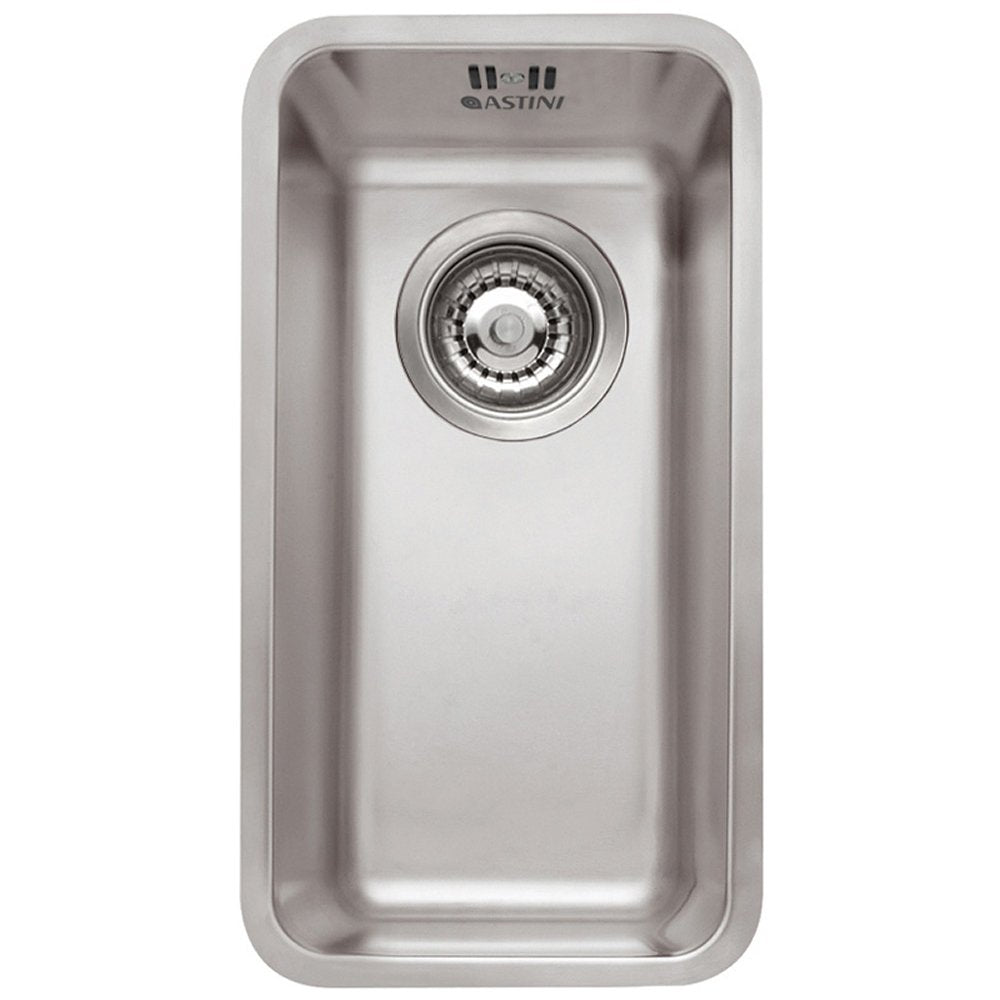 Astini Serena 1.5 Bowl Stainless Steel Undermount Kitchen Sink & Waste 4020+7040