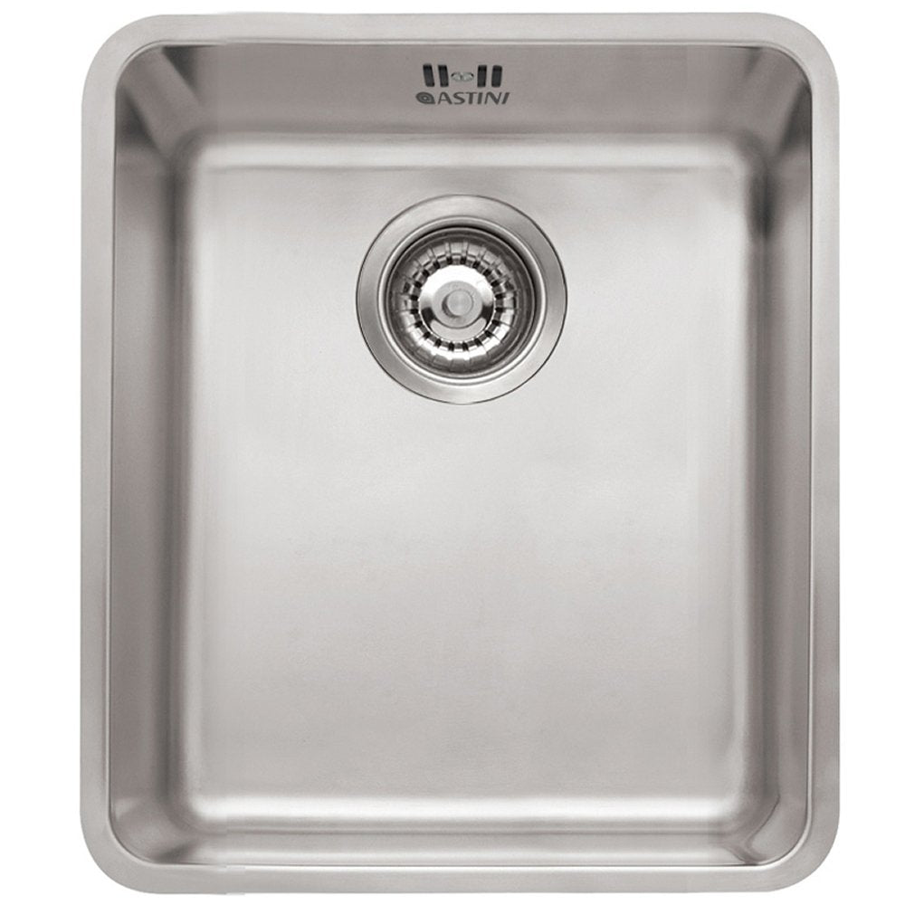 Astini Serena 2.0 Bowl Stainless Steel Undermount Kitchen Sink & Waste4034+4034
