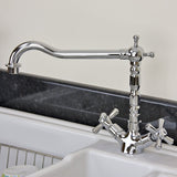 Astini Traditional Twin Handle Kitchen Sink Mixer Tap 25411 Series