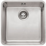 Astini Serena 1.5 Bowl Stainless Steel Undermount Kitchen Sink & Waste 4020+4040