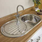 Astini Zerox 1.0 Bowl Brushed Stainless Steel Kitchen Sink & Tap