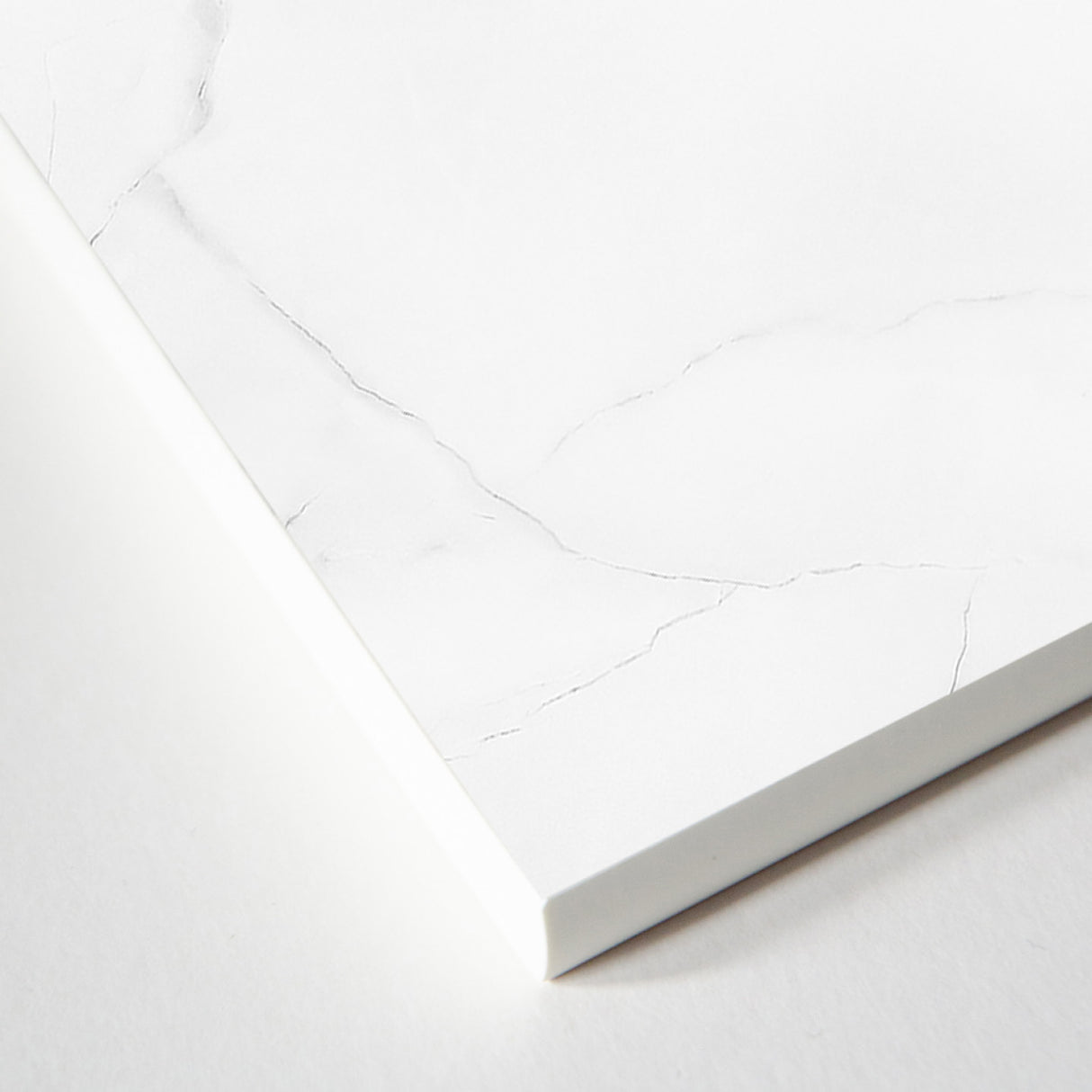 Wilsonart Zenith Marbre De Paros Compact Laminate Kitchen Worktops (White Core)