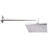 Astini 8" Chrome Square Rain Shower & Arm 9P1444