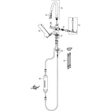 Astini Kelda 3 Way Ambient & Water Filter Kitchen Sink Mixer Tap