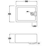 Astini Belfast 100 1.0 Bowl White Ceramic Kitchen Sink, Waste & Colonial Tap