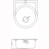 Astini Supra 2.0 Bowl Brushed Stainless Steel Kitchen Sink & Waste