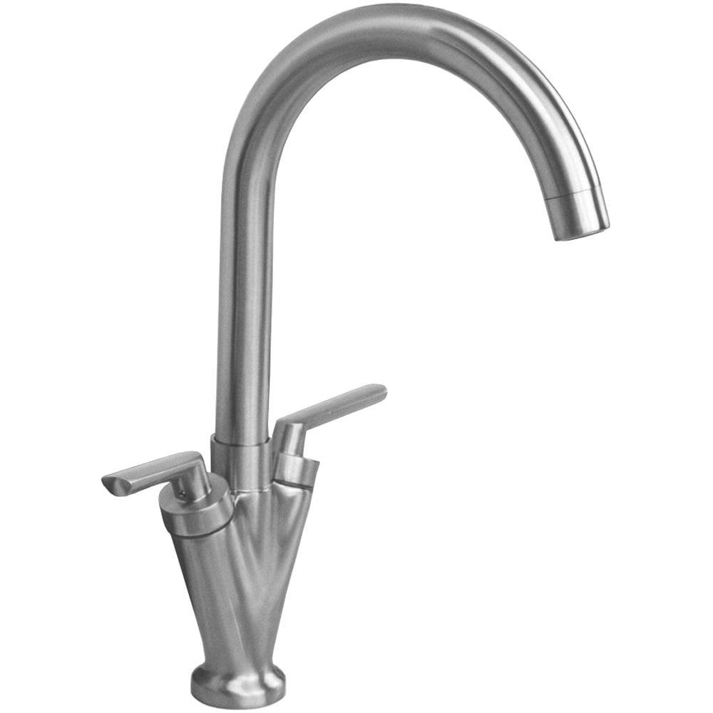 Astini Velia 1.0 Bowl Brushed Stainless Steel Kitchen Sink & Saturn B6008BS Tap