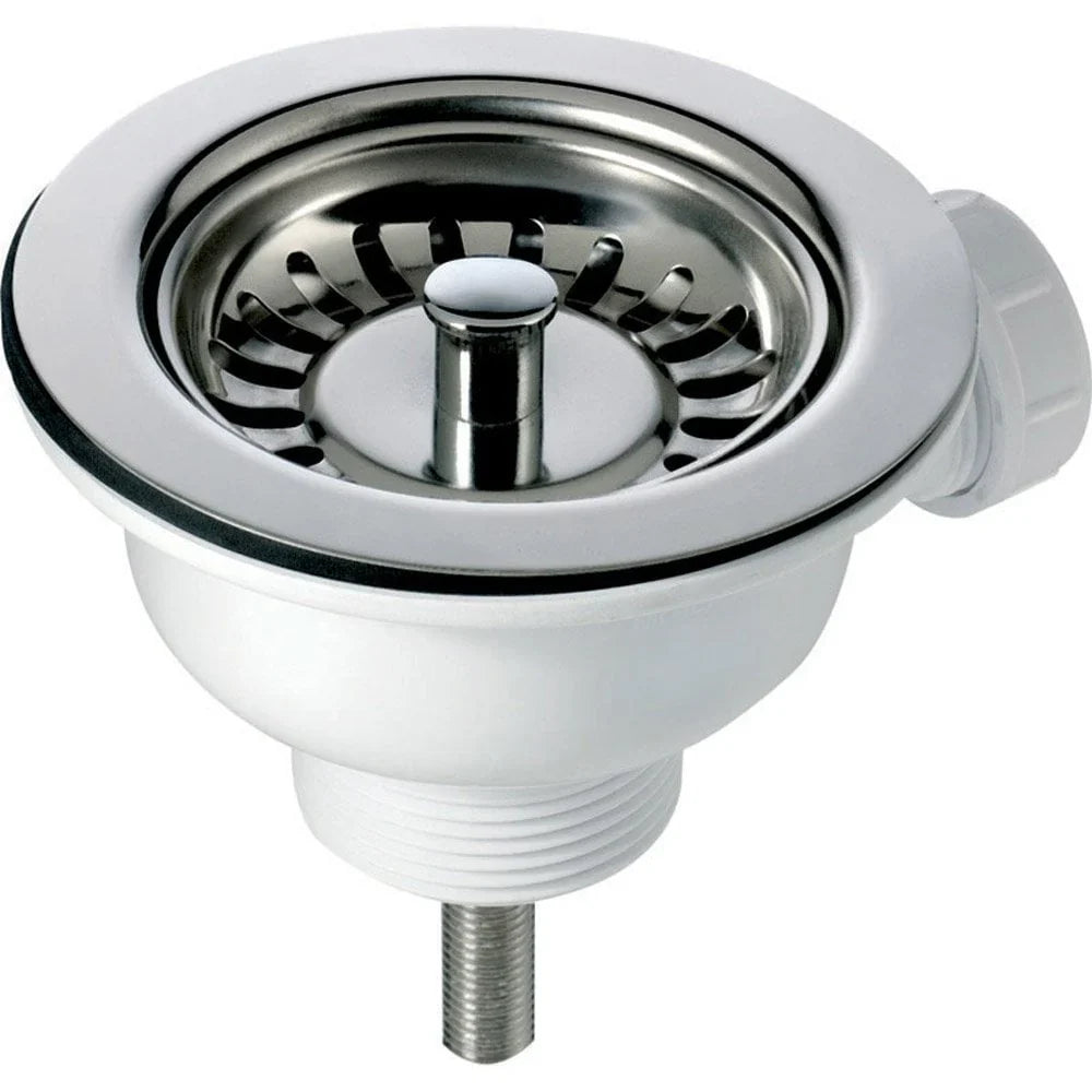 90mm Basket Strainer Waste with Long Bolt for LSC Ceramic and Belfast Sinks