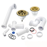Astini RAK Rangemaster 1.5 Bowl Waste & Plumbing Kit No Overflow