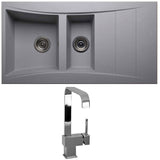 Astini Xeron 1.5 Bowl SMC Synthetic Reversible Kitchen Sink with Waste & Tap