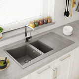 Astini Xeron 1.5 Bowl SMC Synthetic Reversible Kitchen Sink with Waste & Tap