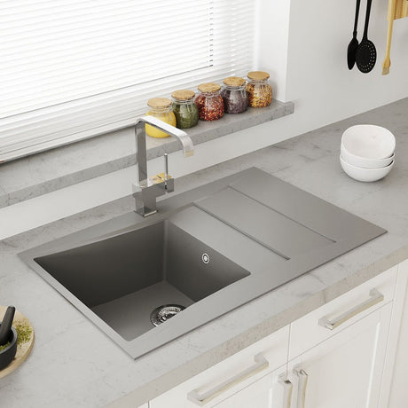 Astini Xeron 1.0 Bowl SMC Synthetic Reversible Kitchen Sink & Waste