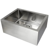 Astini Belfast 600 1.0 Bowl Brushed Stainless Steel Kitchen Sink & Waste