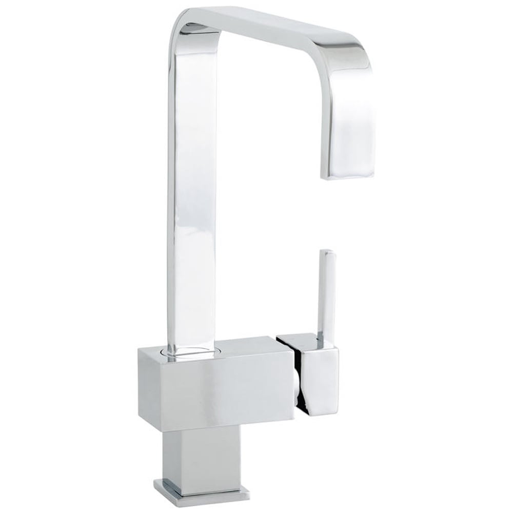 Astini Desire 150 1.5 Bowl Gloss White Ceramic Kitchen Sink, Waste & 5E Tap