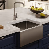 Astini Belfast 600 1.0 Bowl Brushed Stainless Steel Kitchen Sink & Waste