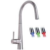 Astini Palazzo LED Light Pullout Rinser Kitchen Sink Tap Mixer HK Series