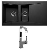 Astini Xeron 1.5 Bowl SMC Synthetic Reversible Kitchen Sink with Waste & Tap