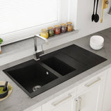 Astini Xeron 1.5 Bowl SMC Synthetic Reversible Kitchen Sink with Waste & Tap