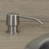 Astini Brushed Steel 270ml Integrated Kitchen Sink Soap Dispenser 201/BN