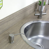 Astini Brushed Steel 270ml Integrated Kitchen Sink Soap Dispenser 201/BN